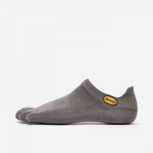 Vibram 5TOE No Show Calzini Grigie | 0694-PKHVB