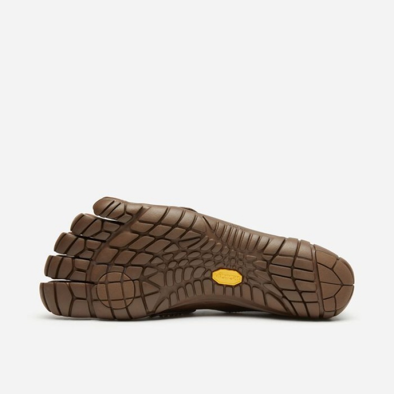 Vibram CVT-Pelle Scarpe Lifestyle Uomo Marroni | 1920-MFAXW