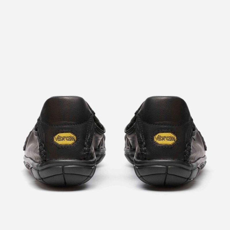 Vibram CVT-Pelle Scarpe Lifestyle Uomo Nere | 1658-UIDGL