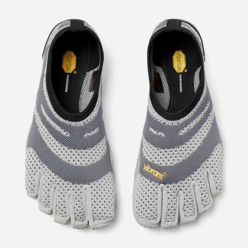 Vibram EL-X Knit Scarpe Training Uomo Grigie | 6078-JPGIC