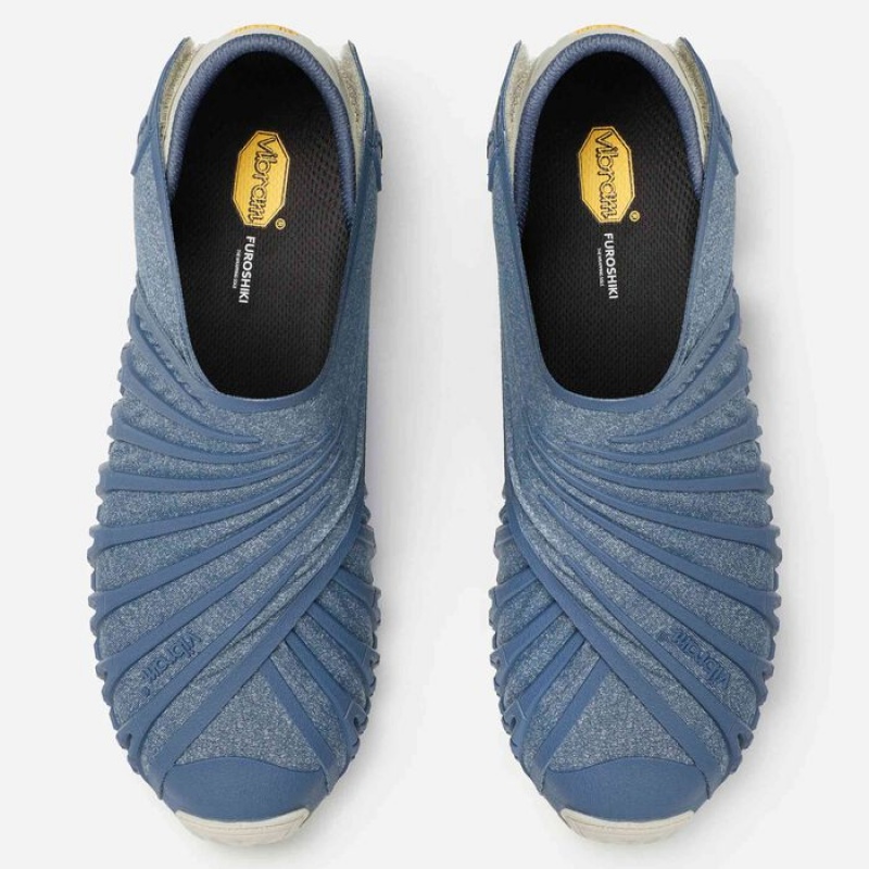 Vibram Furoshiki EcoFree Denim Scarpe Uomo Blu | 7365-BCMQO