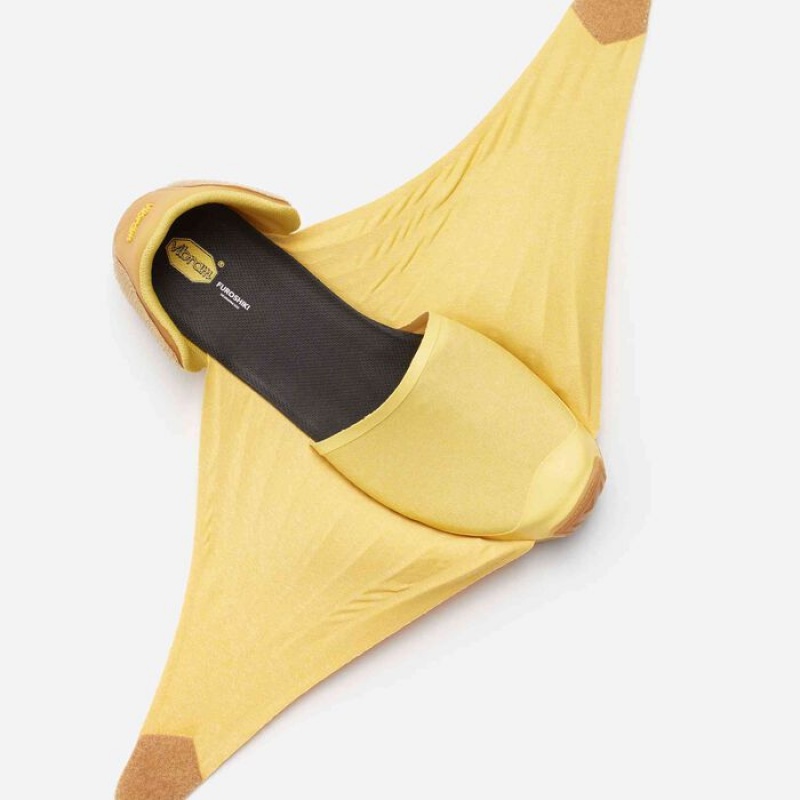 Vibram Furoshiki EcoFree Mustard Scarpe Uomo Senape | 9108-RMYKW