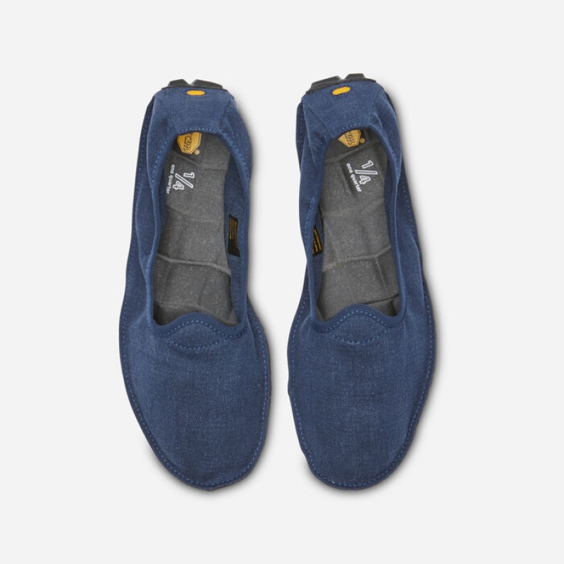 Vibram Hemp One Quarter Donna Blu Nere | 6320-VAXTK