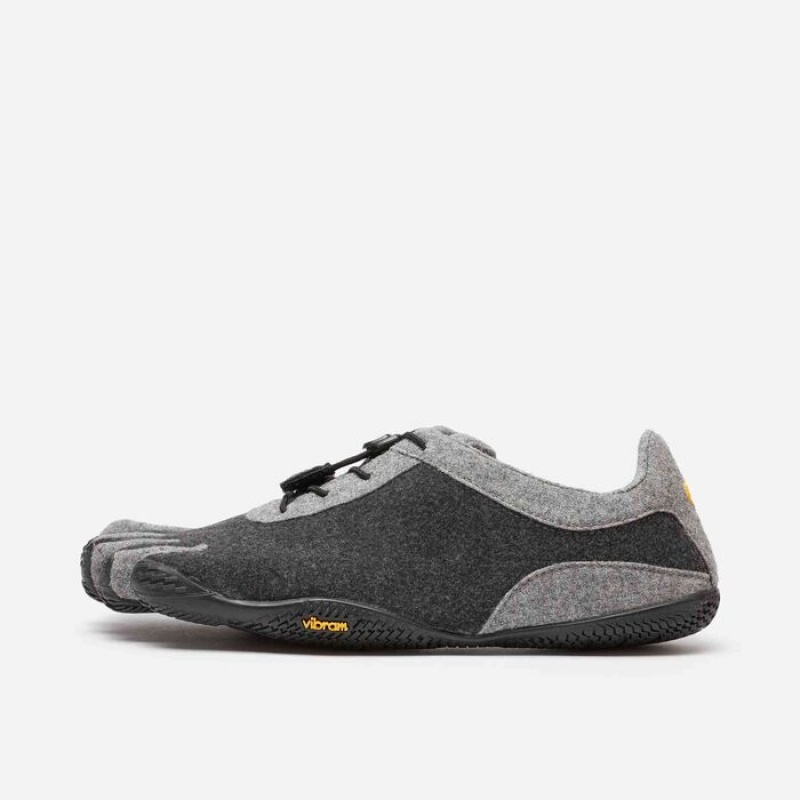 Vibram KSO ECO Lana Vergine Scarpe Lifestyle Uomo Grigie Grigie Chiaro Nere | 2374-UHZYG