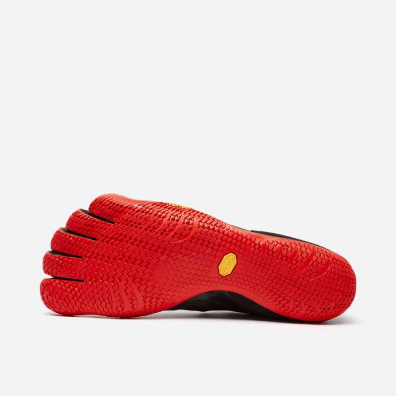 Vibram KSO EVO Scarpe Training Uomo Nere Rosse | 8491-TYSCN