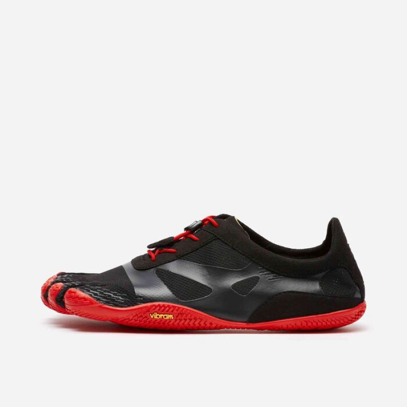 Vibram KSO EVO Scarpe Training Uomo Nere Rosse | 8491-TYSCN