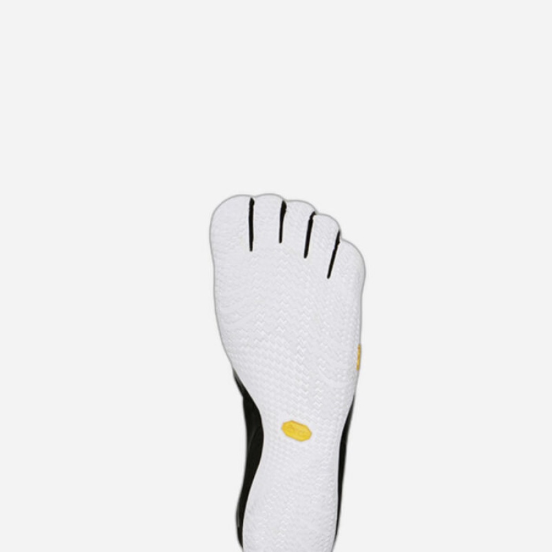 Vibram KSO EVO Scarpe Training Uomo Nere Bianche | 3190-NJHLD