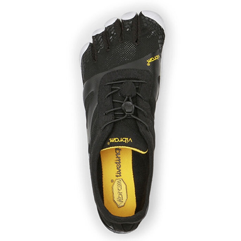 Vibram KSO EVO Scarpe Training Uomo Nere Bianche | 3190-NJHLD