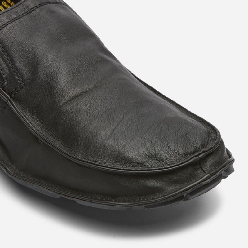 Vibram Pelle One Quarter Uomo Nere | 2873-GWXTU