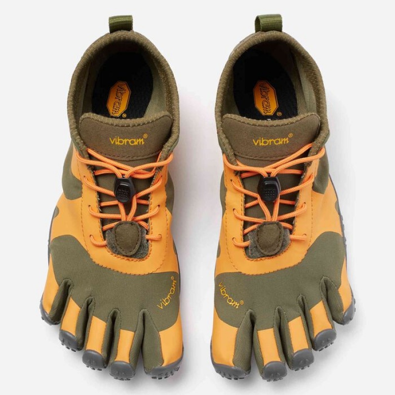 Vibram V-Alpha Military Scarpe Running Uomo Arancioni Grigie | 1420-EHYMU