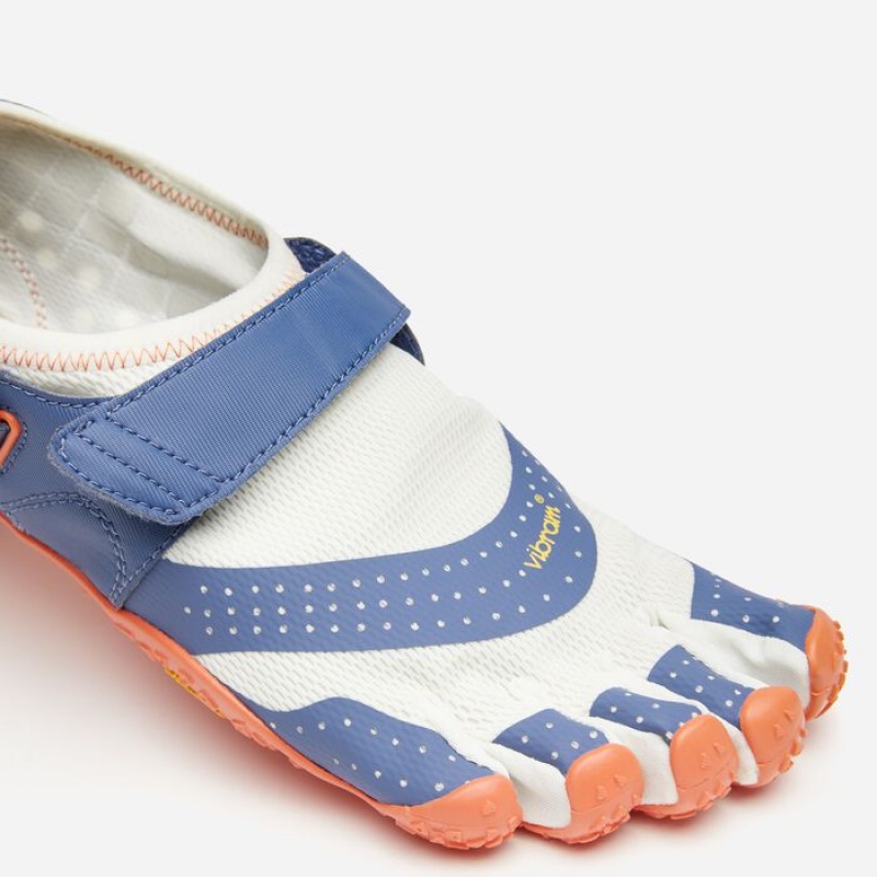 Vibram V-Aqua Scarpe da Acqua Donna Verde Acqua Chiaro Bianche Blu Corallo | 8709-TOFZA