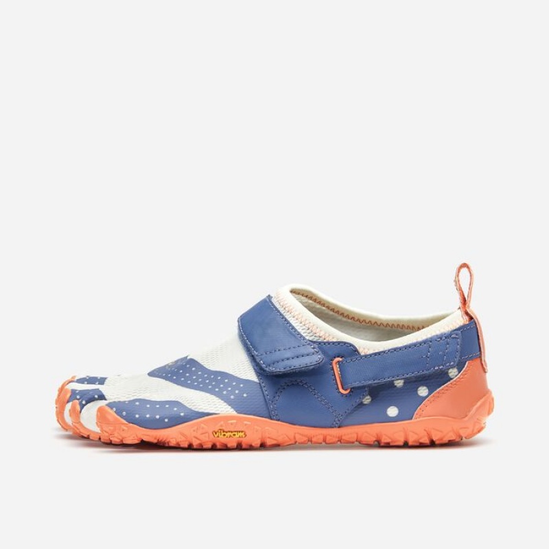 Vibram V-Aqua Scarpe da Acqua Donna Verde Acqua Chiaro Bianche Blu Corallo | 8709-TOFZA