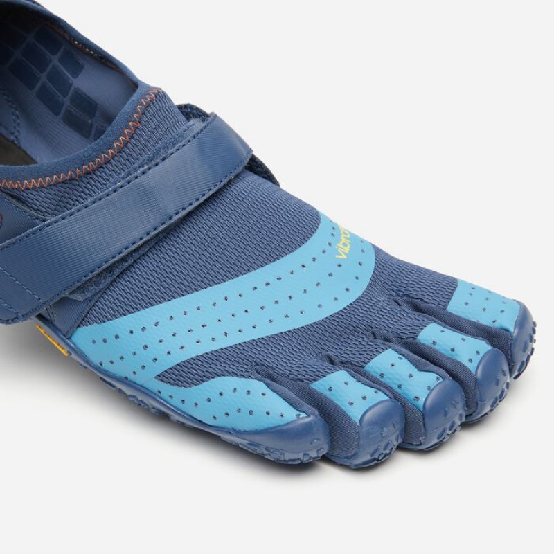 Vibram V-Aqua Scarpe da Acqua Uomo Verde Acqua Chiaro Blu Blu Chiaro Blu | 6957-RWUYL