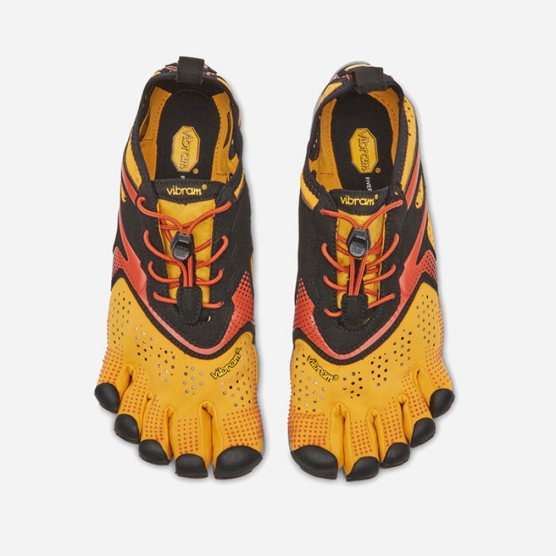 Vibram V-Run Golden Scarpe Running Uomo Gialle Nere | 6529-IRAWN