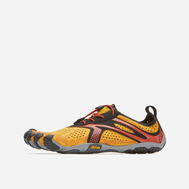 Vibram V-Run Golden Scarpe Training Uomo Gialle Nere | 0867-EDYAU