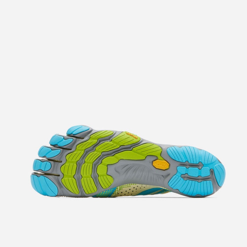 Vibram V-Run Lime Scarpe Training Donna Verdi Chiaro Blu | 6150-PCOLN