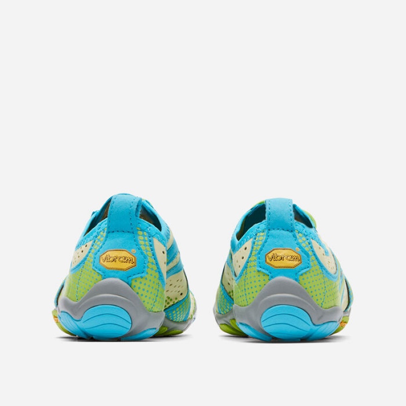 Vibram V-Run Lime Scarpe Training Donna Verdi Chiaro Blu | 6150-PCOLN