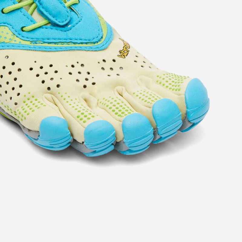 Vibram V-Run Lime Scarpe Training Donna Verdi Chiaro Blu | 6150-PCOLN