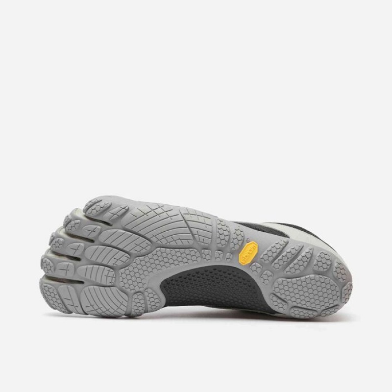 Vibram V-Run Retro Scarpe Running Uomo Nere Grigie | 9263-PYIEU