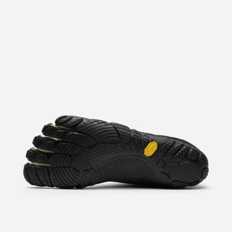 Vibram V-Run Retro Scarpe Training Donna Nere Verdi Nere | 7893-ZCBNU