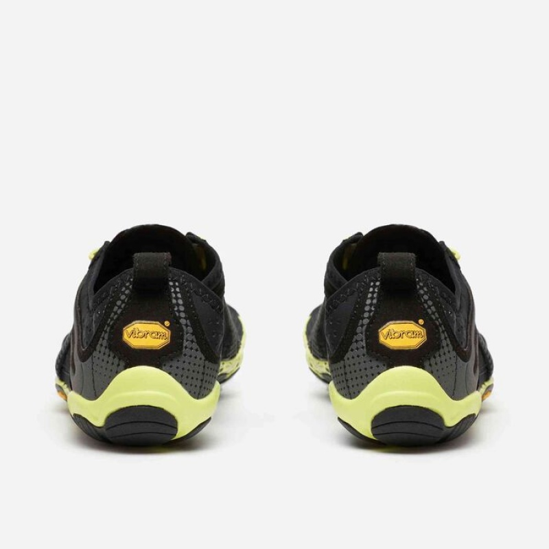 Vibram V-Run Scarpe Running Uomo Nere Gialle | 4093-BFIKL