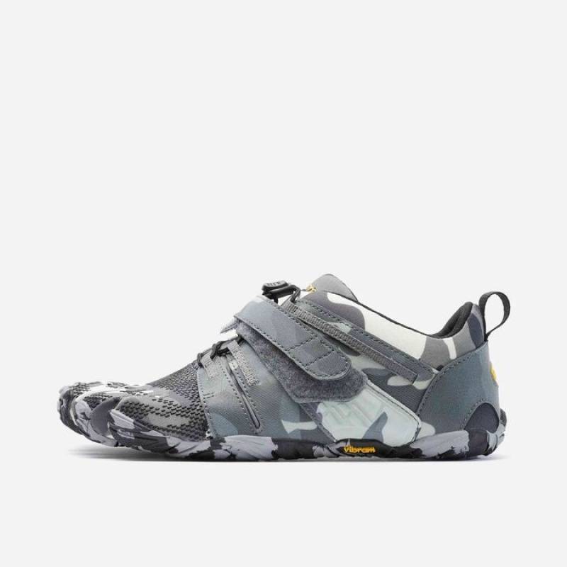 Vibram V-Train 2.0 Scarpe Training Donna Grigie Camouflage | 3210-UHAJG