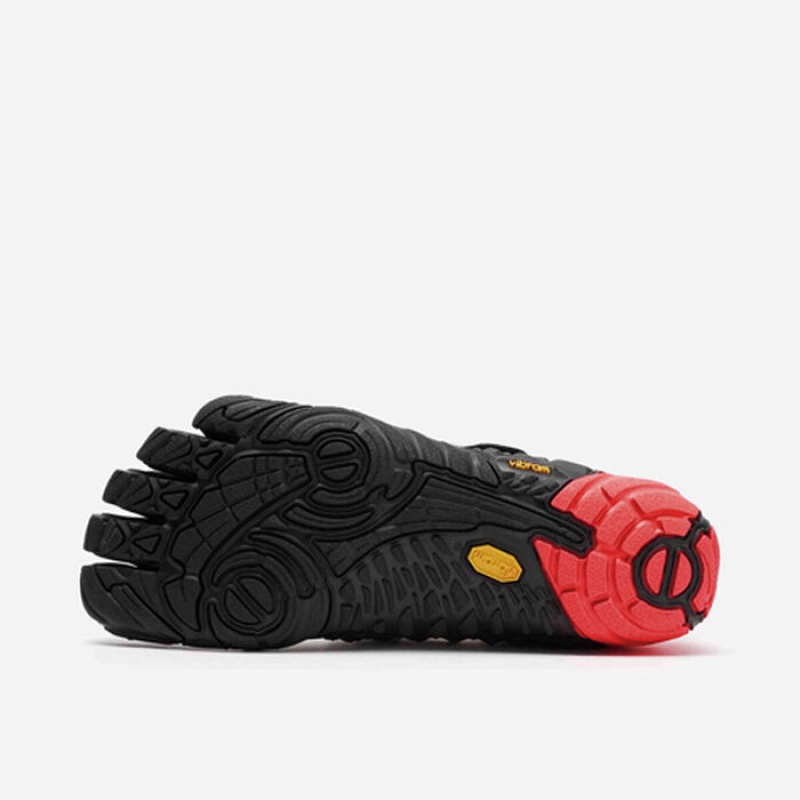 Vibram V-Train 2.0 Scarpe Training Uomo Nere Rosse | 7349-RFLXN