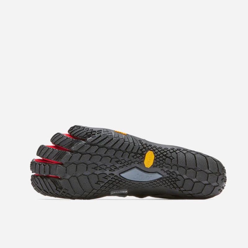 Vibram V-Trek Denim Scarpe Lifestyle Donna Blu Chiaro Rosse | 4095-XINQS